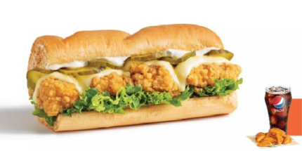 Saver Cravers – Crumbed Chicken Sub